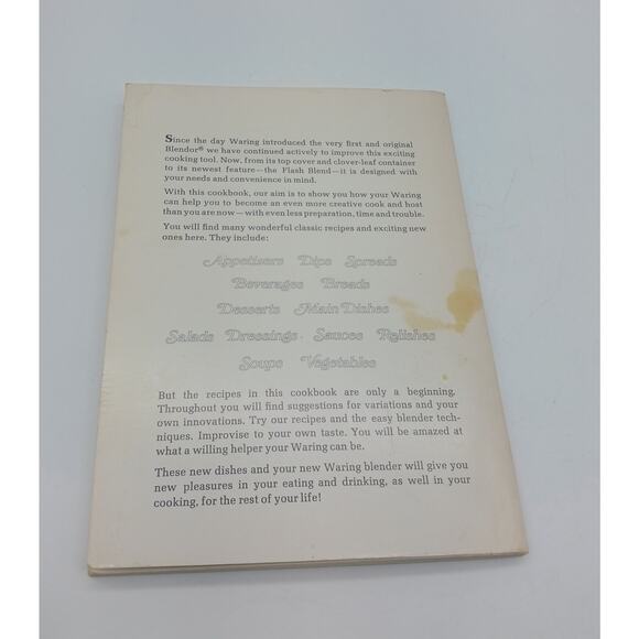 Your Waring Cookbook The Pleasure of Blending 7 Speed Blender Booklet 1969 Vtg - Picture 6 of 8